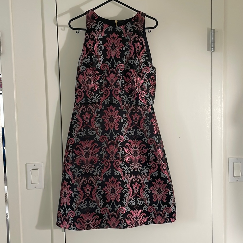 Kate Spade cocktail dress - metallic